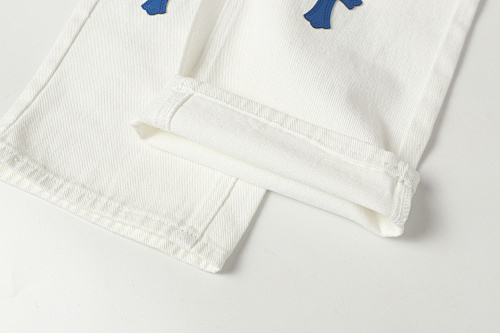 EM Sneakers Chrome Hearts Jeans-N2805 White