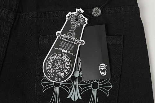 EM Sneakers Chrome Hearts Jeans-N2808 Black