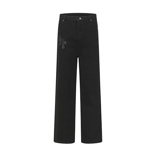 EM Sneakers Chrome Hearts Jeans-N2808 Black