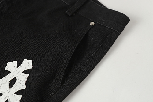 EM Sneakers Chrome Hearts Jeans-N2809 Black