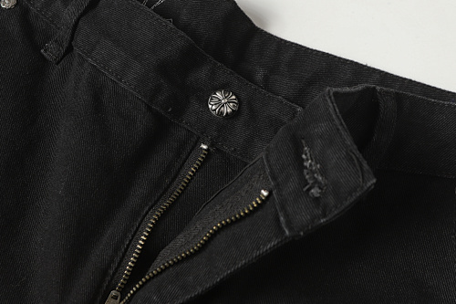 EM Sneakers Chrome Hearts Jeans-N2809 Black