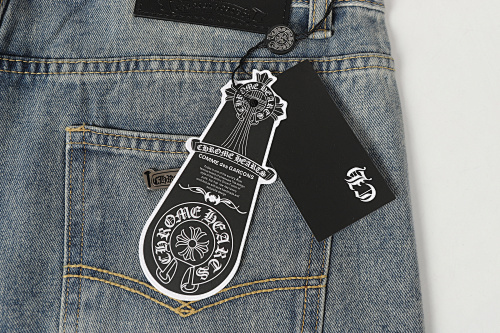 EM Sneakers Chrome Hearts Jeans-N2811 Washed Blue