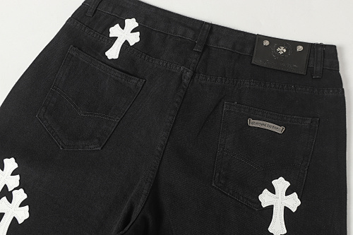 EM Sneakers Chrome Hearts Jeans-N2812 Washed Black