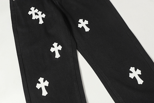 EM Sneakers Chrome Hearts Jeans-N2812 Washed Black