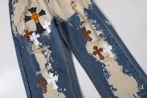 EM Sneakers Chrome Hearts Jeans-N2814