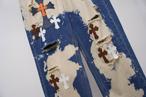 EM Sneakers Chrome Hearts Jeans-N2814