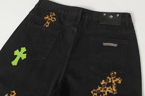 EM Sneakers Chrome Hearts Jeans-N2815 Black