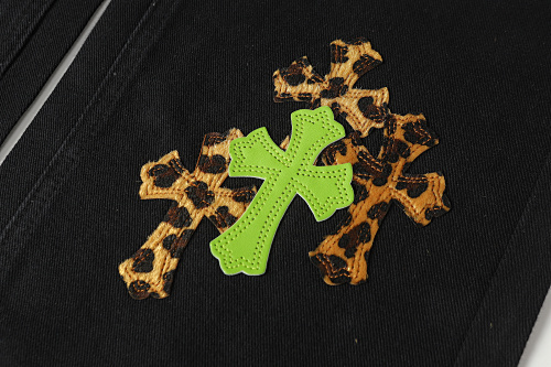 EM Sneakers Chrome Hearts Jeans-N2815 Black