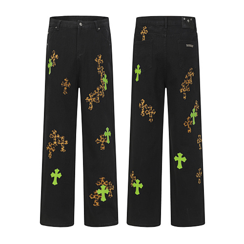 EM Sneakers Chrome Hearts Jeans-N2815 Black