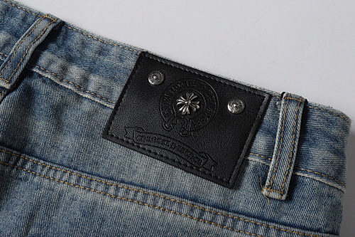 EM Sneakers Chrome Hearts Jeans-N2809 Washed Blue