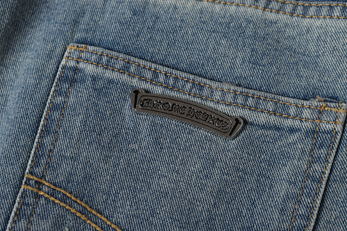 EM Sneakers Chrome Hearts Jeans-N2809 Washed Blue