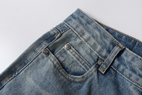 EM Sneakers Chrome Hearts Jeans-N2809 Washed Blue