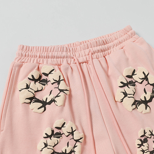 EM Sneakers Denim Tears Cotton Wreath Short Pant-8201 Pink
