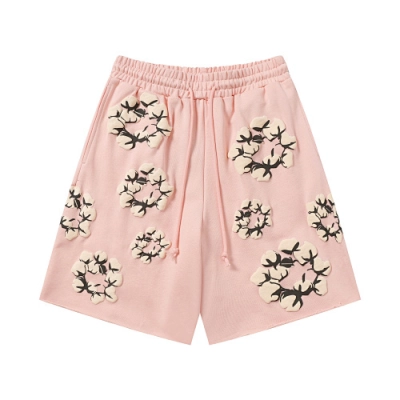 EM Sneakers Denim Tears Cotton Wreath Short Pant-8201 Pink 01