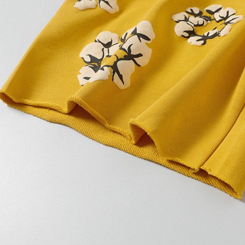 EM Sneakers Denim Tears Cotton Wreath Short Pant-8201 Yellow