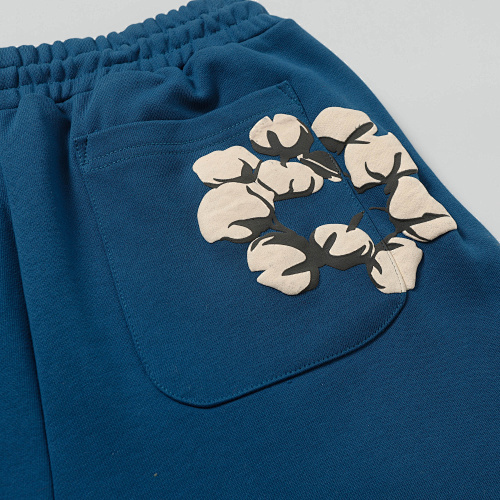 EM Sneakers Denim Tears Cotton Wreath Short Pant-8201 Blue