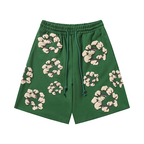 EM Sneakers Denim Tears Cotton Wreath Short Pant-8201 Green