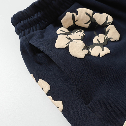 EM Sneakers Denim Tears Cotton Wreath Short Pant-8201 Navy