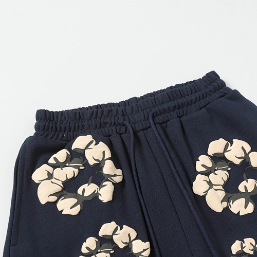 EM Sneakers Denim Tears Cotton Wreath Short Pant-8201 Navy