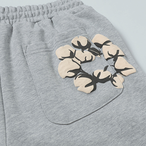 EM Sneakers Denim Tears Cotton Wreath Short Pant-8201 Gray