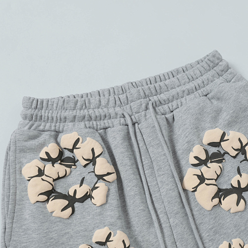 EM Sneakers Denim Tears Cotton Wreath Short Pant-8201 Gray