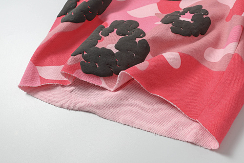 EM Sneakers Denim Tears Cotton Wreath Short Pant-8208 Camo Pink