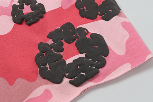 EM Sneakers Denim Tears Cotton Wreath Short Pant-8208 Camo Pink