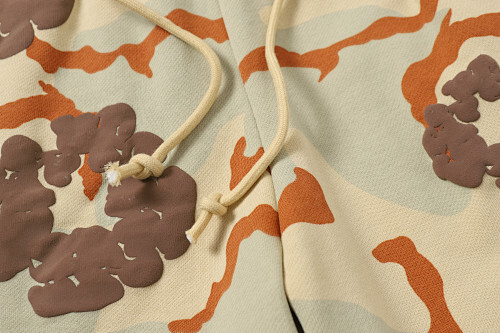 EM Sneakers Denim Tears Cotton Wreath Short Pant-8208 Camo Apricot