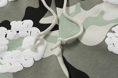 EM Sneakers Denim Tears Cotton Wreath Short Pant-8208 Camo Gray