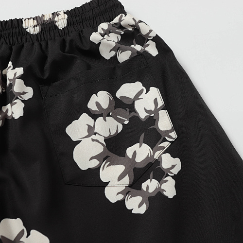 EM Sneakers Denim Tears Cotton Wreath Short Pant-8615 Black