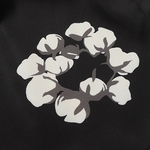 EM Sneakers Denim Tears Cotton Wreath Short Pant-8615 Black