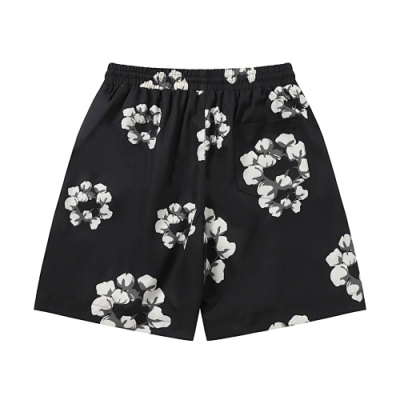 EM Sneakers Denim Tears Cotton Wreath Short Pant-8615 Black 02