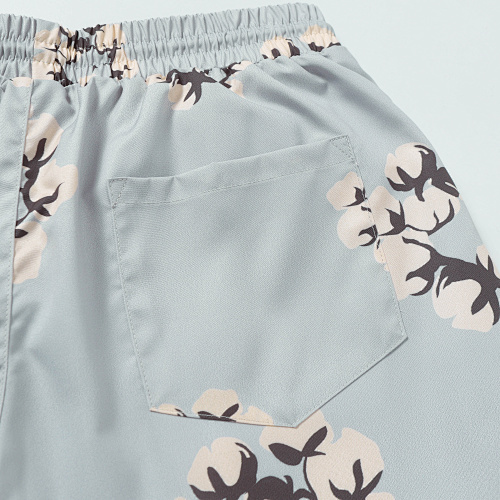 EM Sneakers Denim Tears Cotton Wreath Short Pant-8615 Gray