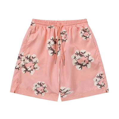 EM Sneakers Denim Tears Cotton Wreath Short Pant-8615 Pink 01