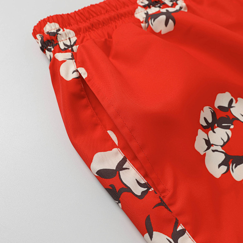 EM Sneakers Denim Tears Cotton Wreath Short Pant-8615 Red