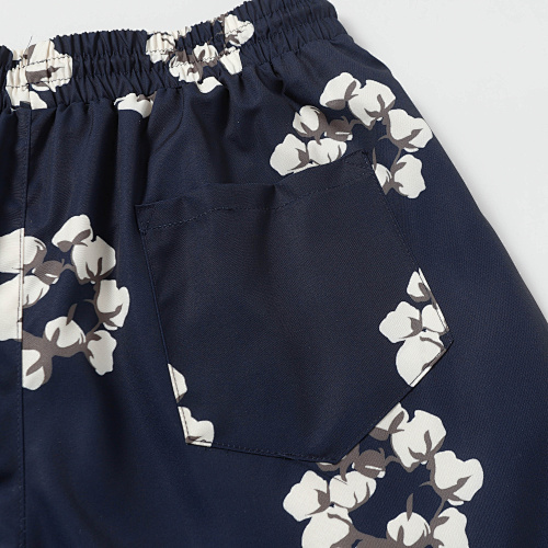 EM Sneakers Denim Tears Cotton Wreath Short Pant-8615 Navy