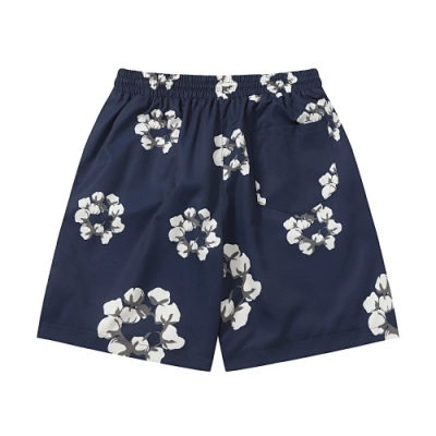 EM Sneakers Denim Tears Cotton Wreath Short Pant-8615 Navy 02