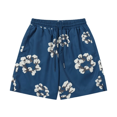 EM Sneakers Denim Tears Cotton Wreath Short Pant-8615 Blue 01