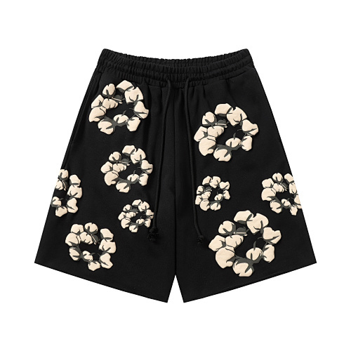 EM Sneakers Denim Tears Cotton Wreath Short Pant-8201 Black