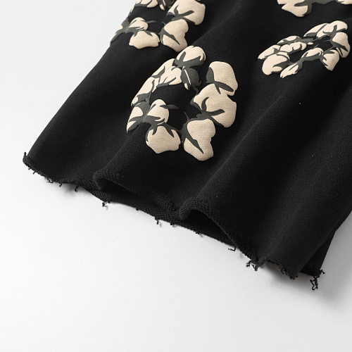 EM Sneakers Denim Tears Cotton Wreath Short Pant-8201 Black