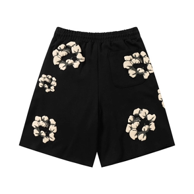 EM Sneakers Denim Tears Cotton Wreath Short Pant-8201 Black 02