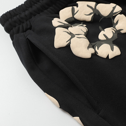 EM Sneakers Denim Tears Cotton Wreath Short Pant-8201 Black