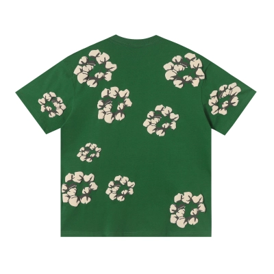EM Sneakers Denim Tears Cotton Wreath T-Shirt-201 Green 02