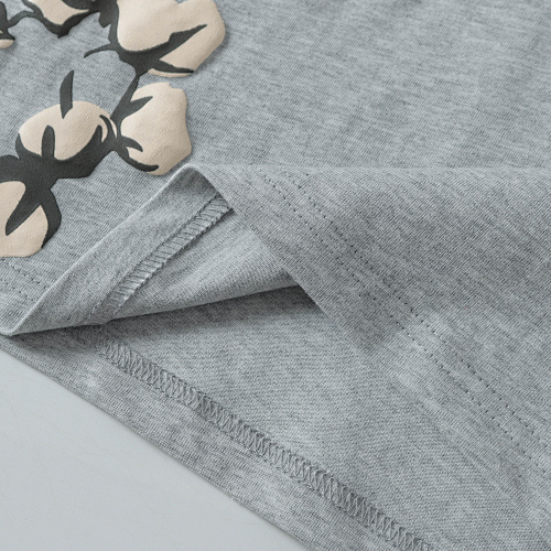 EM Sneakers Denim Tears Cotton Wreath T-Shirt-201 Gray