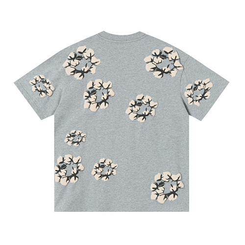 EM Sneakers Denim Tears Cotton Wreath T-Shirt-201 Gray