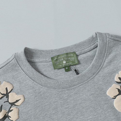 EM Sneakers Denim Tears Cotton Wreath T-Shirt-201 Gray