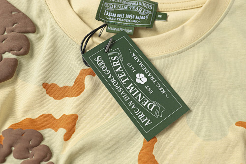 EM Sneakers Denim Tears Cotton Wreath T-Shirt-208 Camo Apricot