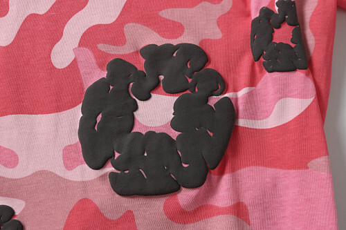 EM Sneakers Denim Tears Cotton Wreath T-Shirt-208 Camo Pink