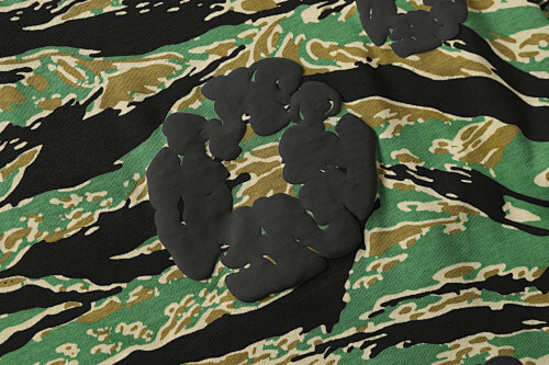 EM Sneakers Denim Tears Cotton Wreath T-Shirt-208 Camo Green