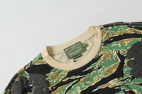 EM Sneakers Denim Tears Cotton Wreath T-Shirt-208 Camo Green